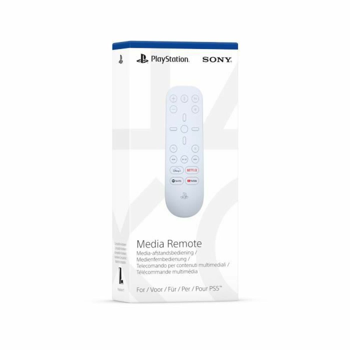 Sony PlayStation 5 Media Remote – Official PS5 Streaming & Media Controller