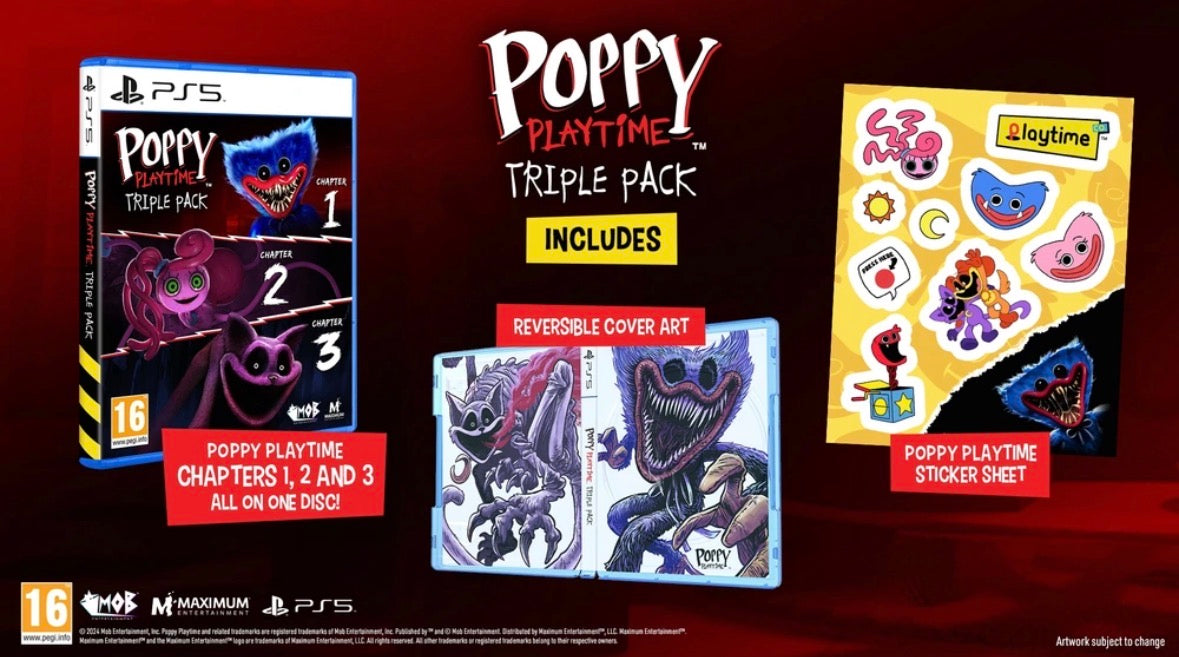 Poppy Playtime Triple Pack – Complete Horror Game Collection