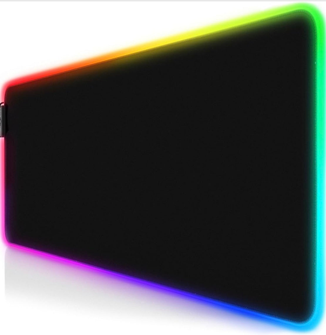 CSL Titanium RGB Gaming Mouse Pad – XXL LED Desk Mat (800×300 mm)