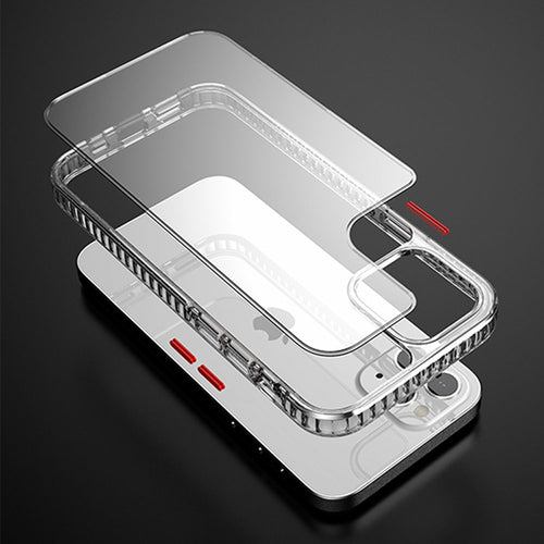 Transparent Shockproof Clear Back Shell Case for iPhone 12 Pro Max 6.7